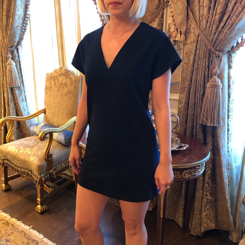 Navy Alice and Olivia Dress